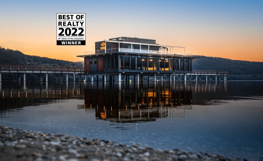 Projekt MOLO Lipno Resort triumfoval v prestižní soutěži Best of Realty