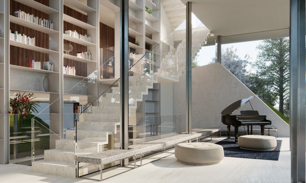 Hledáte stavební pozemek v Praze? Podívejte se na tyto dva s povolením na komorní projekty luxusních vil!