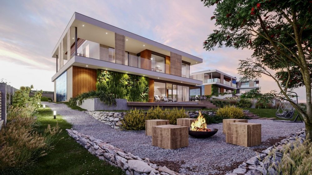 Stavební povolení uděleno – ekologické vily Na Meandru představí inovativní technologie